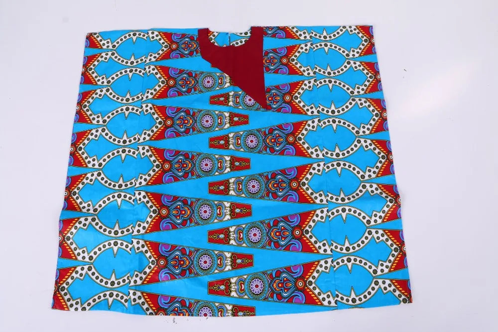 African Clothes with Hat Boy Tops and Pants African Print Clothes for Boys Bazin Riche Dashiki Gown Set WYT200