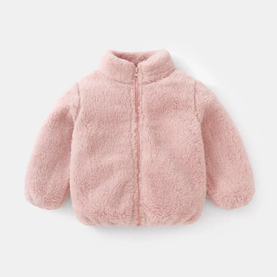 Crisluvᵀᴹ Kids Winter Fleece Jacket – Warm Boys & Girls Outerwear Coat