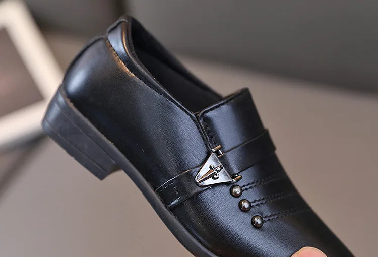 Spring Autumn Boy Leather Shoe Fashion Causal Children&