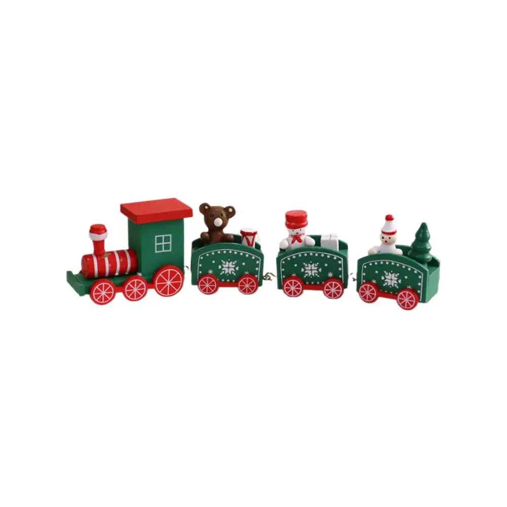 Christmas Train Merry Christmas Decorations For Home 2025 Cristmas Ornament Xmas Navidad Noel Gifts Happy New Year 2026 Gifts
