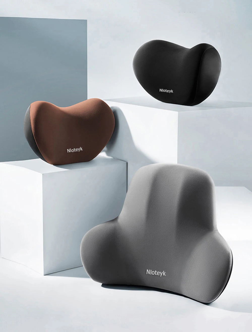 Crisluvᵀᴹ Memory Foam Car Neck Pillow – Headrest & Back Support