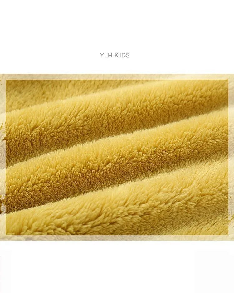 Crisluvᵀᴹ Kids Winter Fleece Jacket – Warm Boys & Girls Outerwear Coat