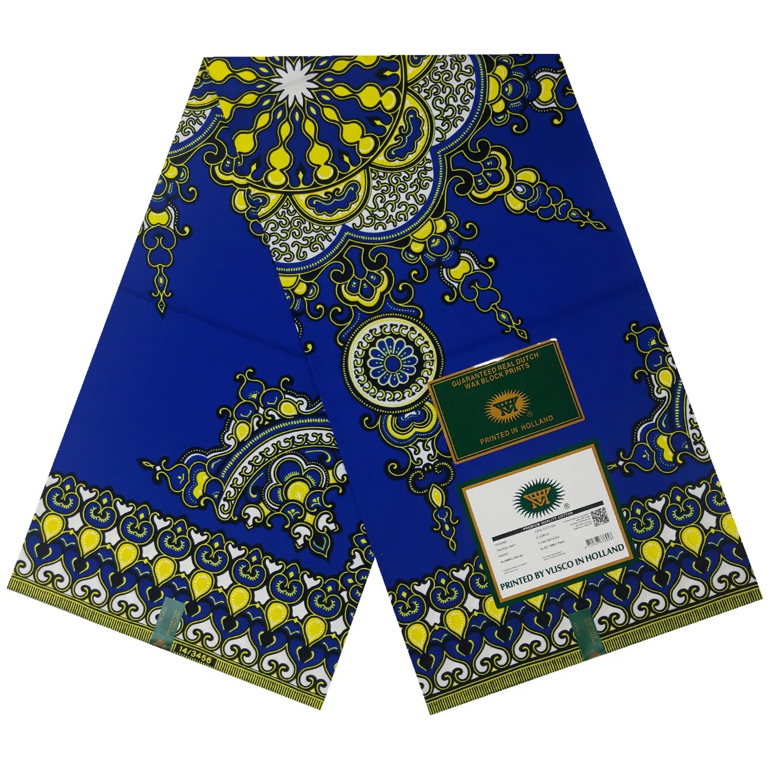 100% Cotton Latest Ankara Wax Fabric High Quality African Wax Print Soft Guaranteed Veritable Real Dutch Pagne for Dresses