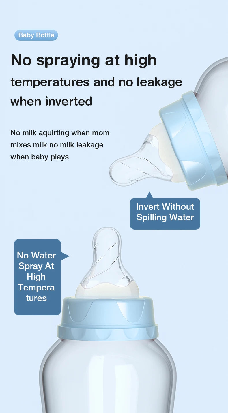 150240ML Baby PP Bottle with Gravity Ball & Handle