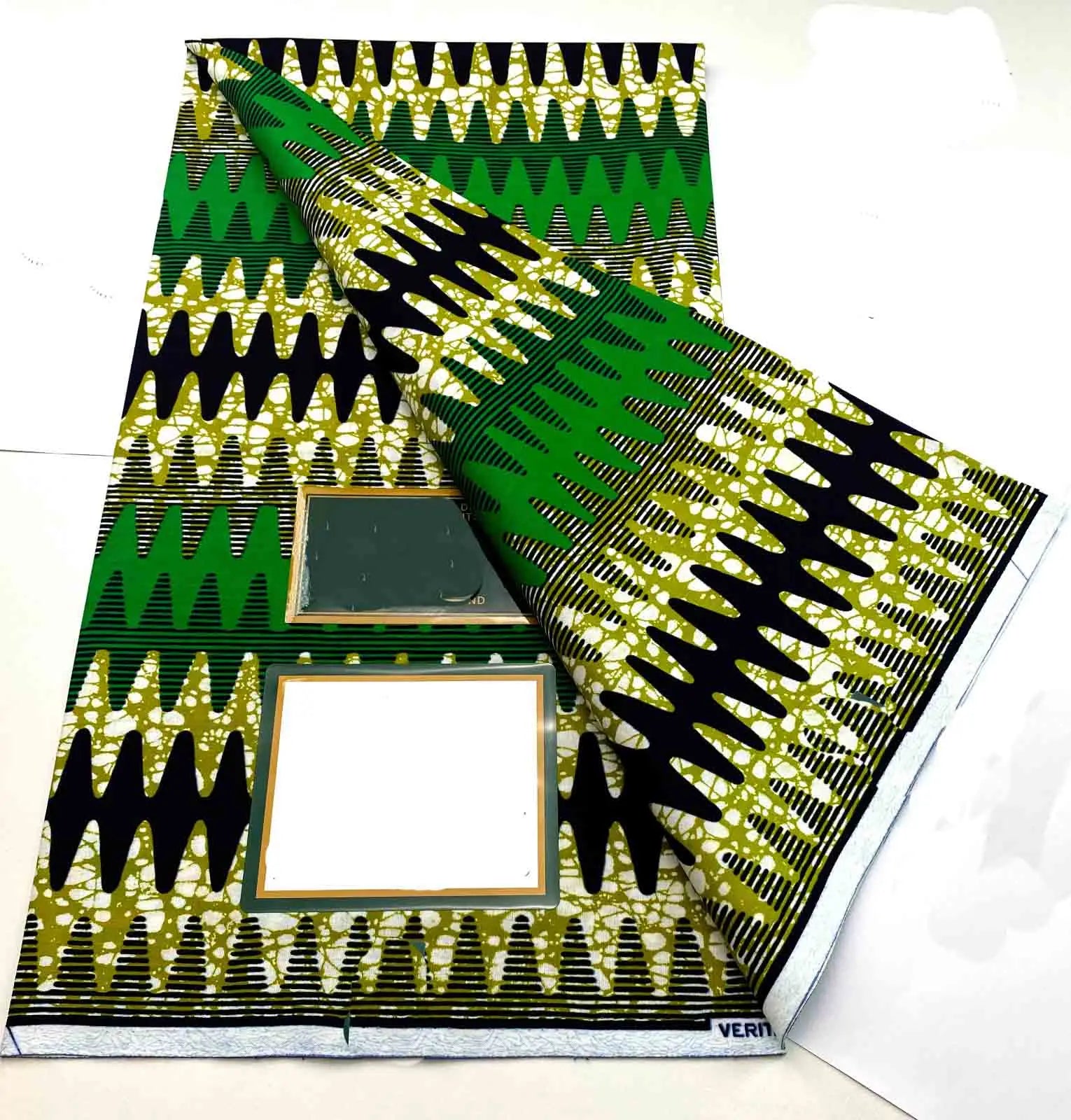 100% Cotton Batik Nigeria Women Style Ankara Wax Fabric Soft Pagne 2025 New Guaranteed Veritable African Real Wax Prints Fabric