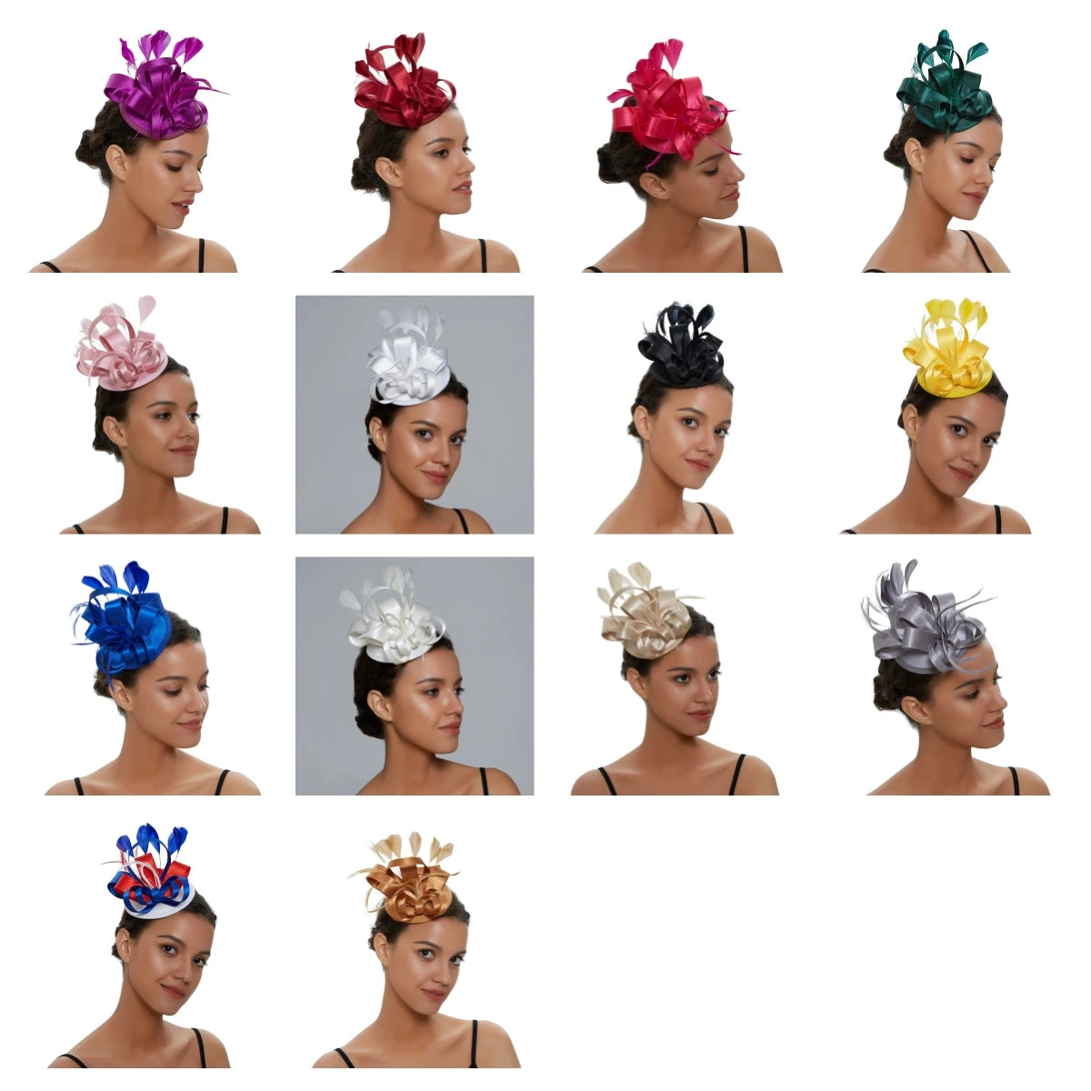Crisluv Feather Fascinator Headband