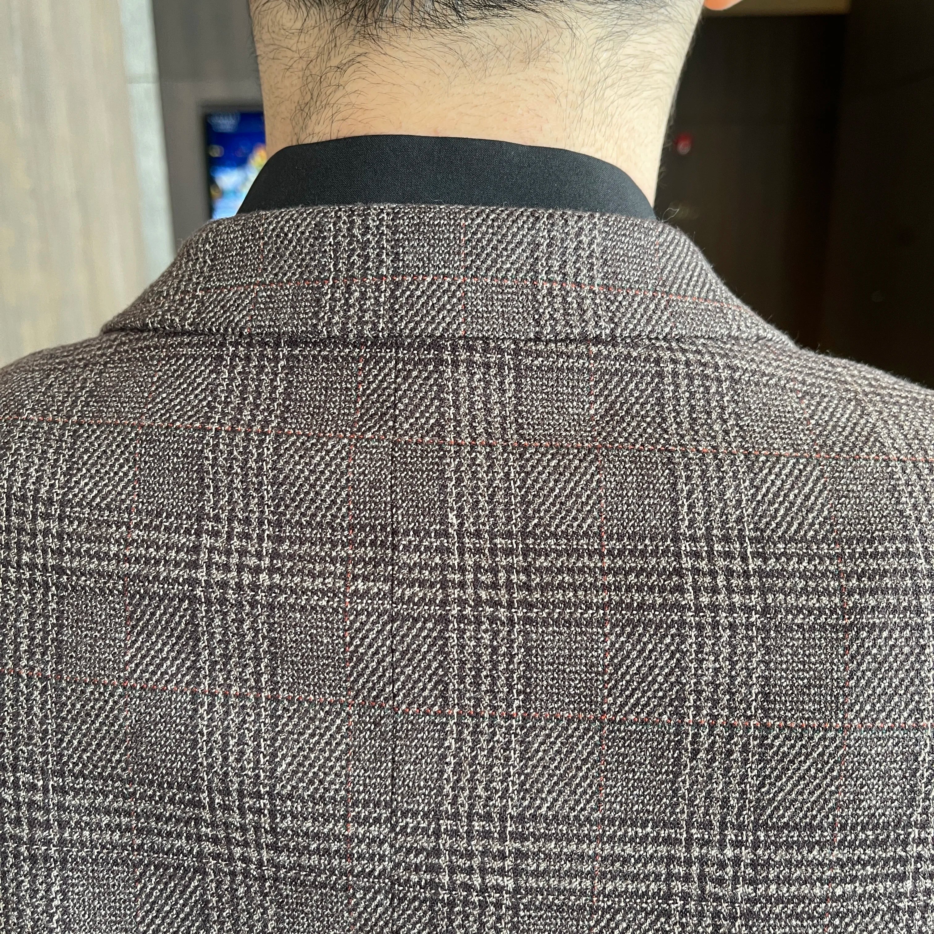 British Men’s Plaid Three-Piece Suit – Korean British Style Business Casual Blazer, Vest & Trousers