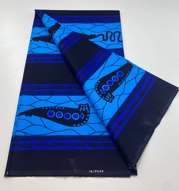 100% Cotton Batik Nigeria Women Style Ankara Wax Fabric Soft Pagne 2025 New Guaranteed Veritable African Real Wax Prints Fabric