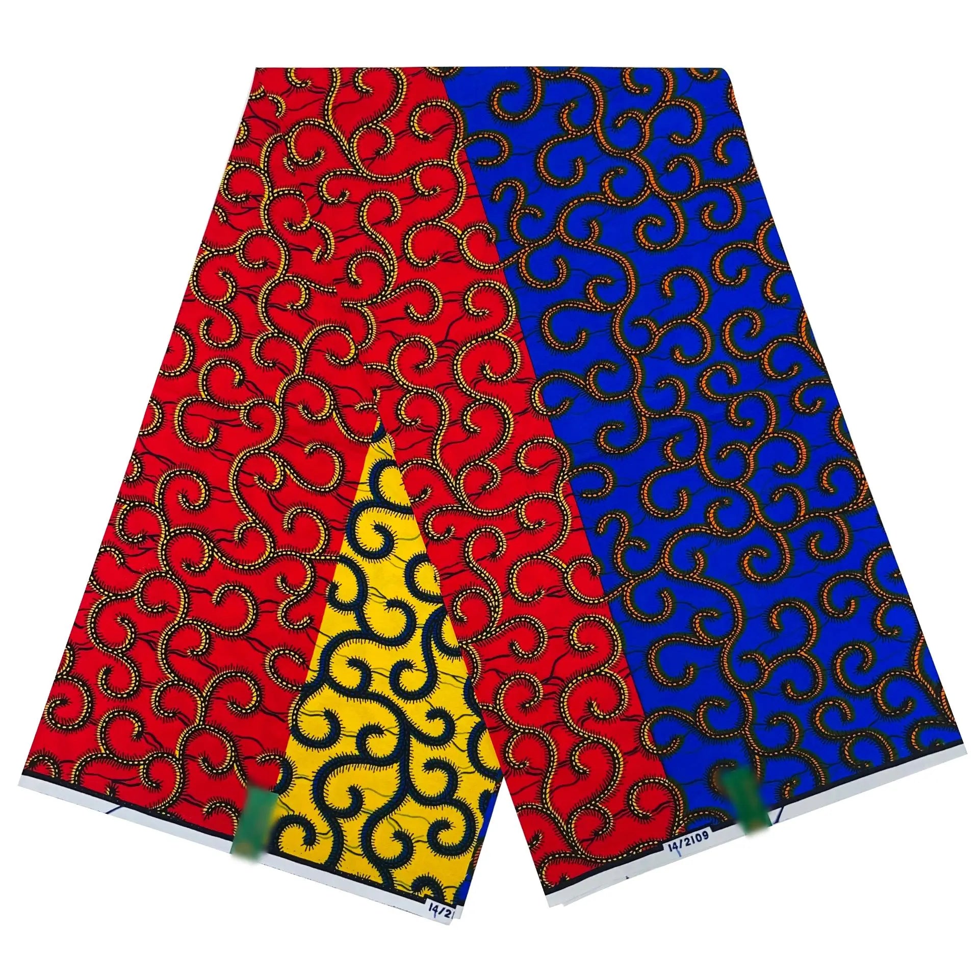 Popular Ankara Wax Fabric High Quality African Wax Print 100% Cotton Soft Pagne for Dresses Nepal