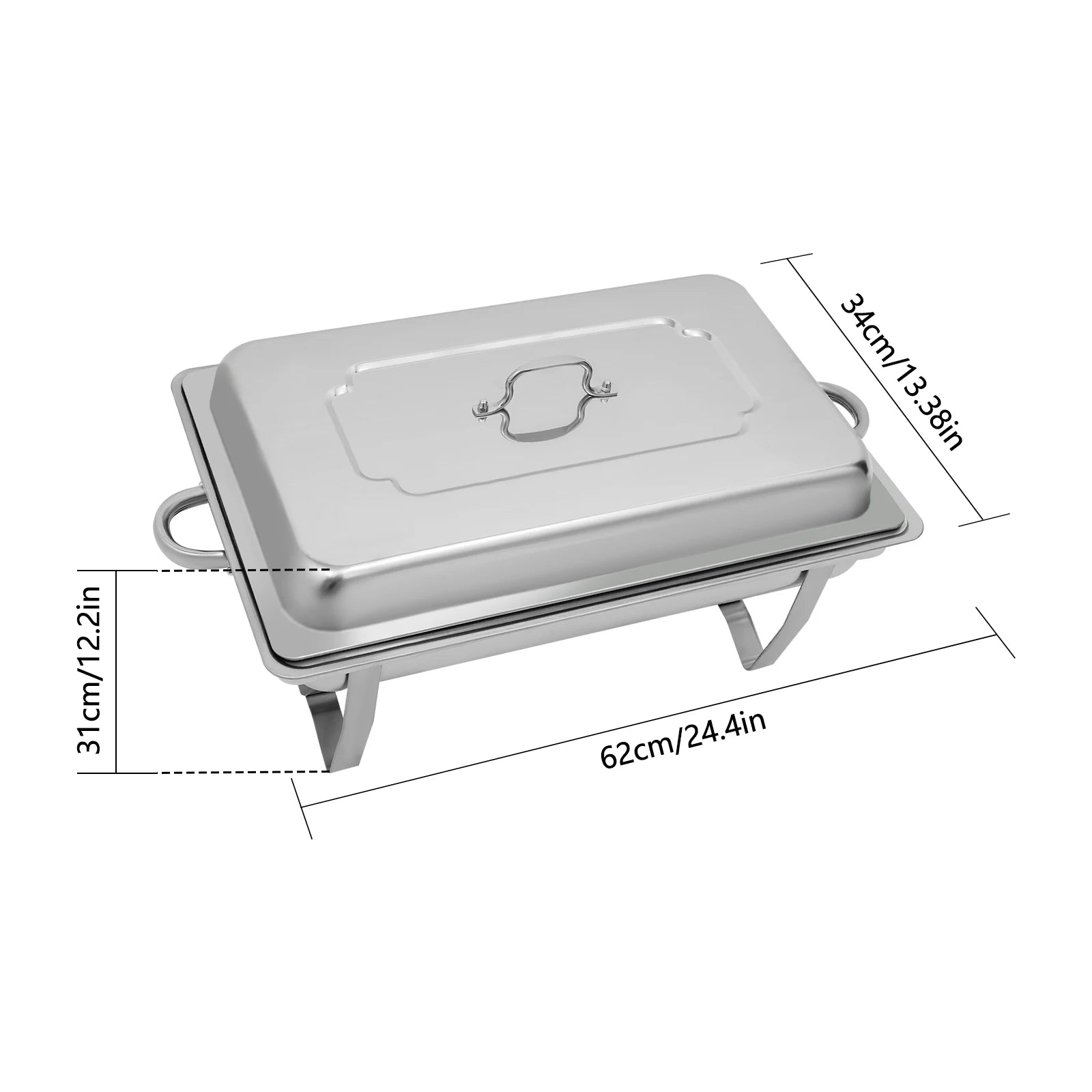 Crisluv 9L Stainless Steel Chafing Dish