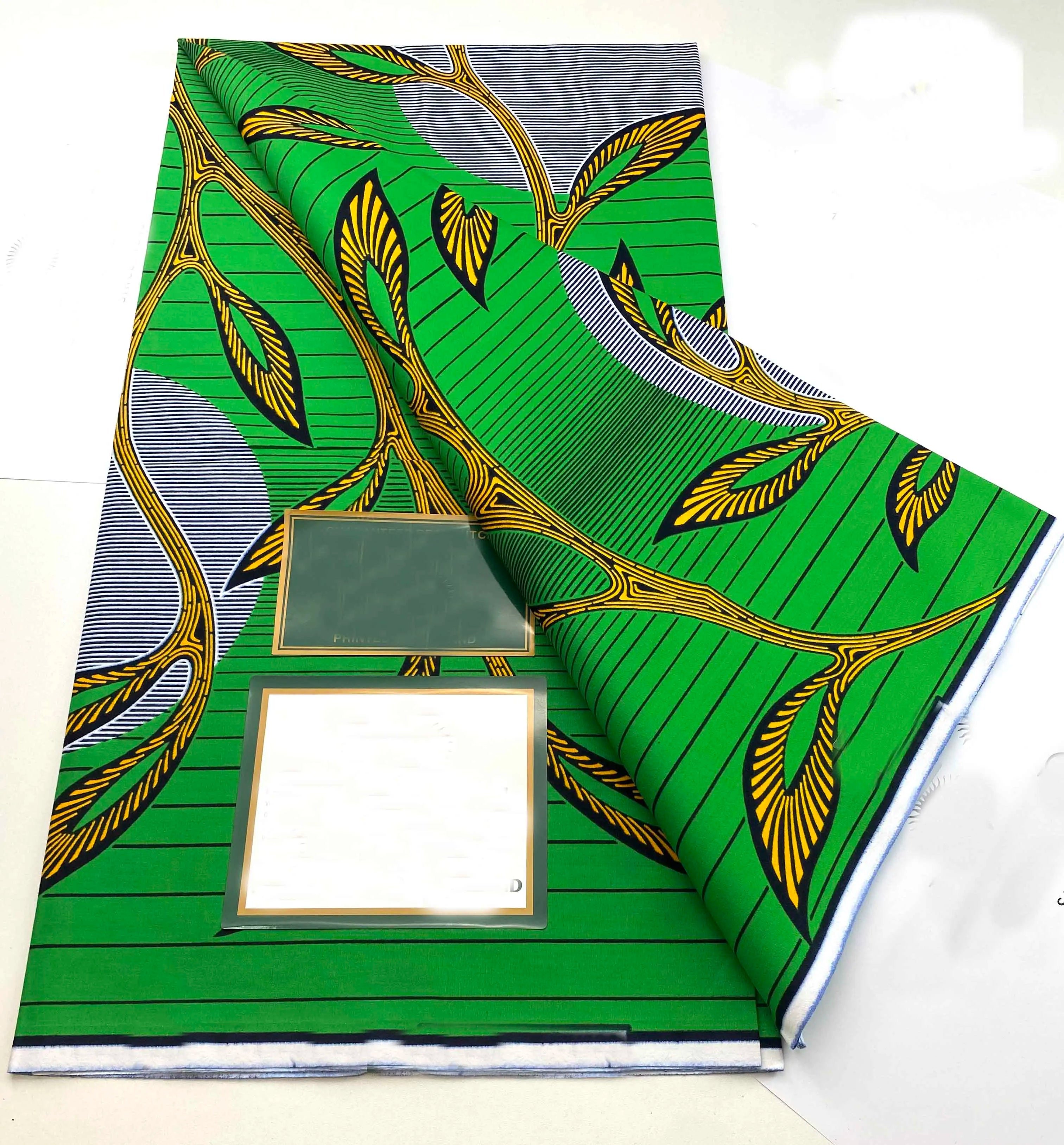 100% Cotton Batik Nigeria Women Style Ankara Wax Fabric Soft Pagne 2025 New Guaranteed Veritable African Real Wax Prints Fabric