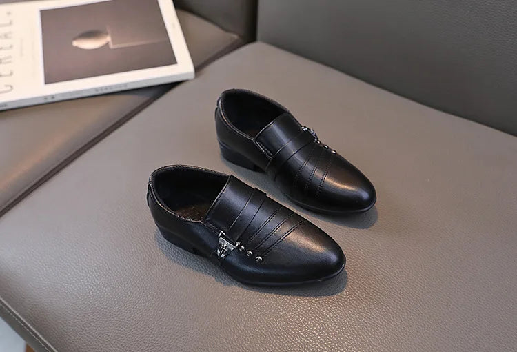 Spring Autumn Boy Leather Shoe Fashion Causal Children&