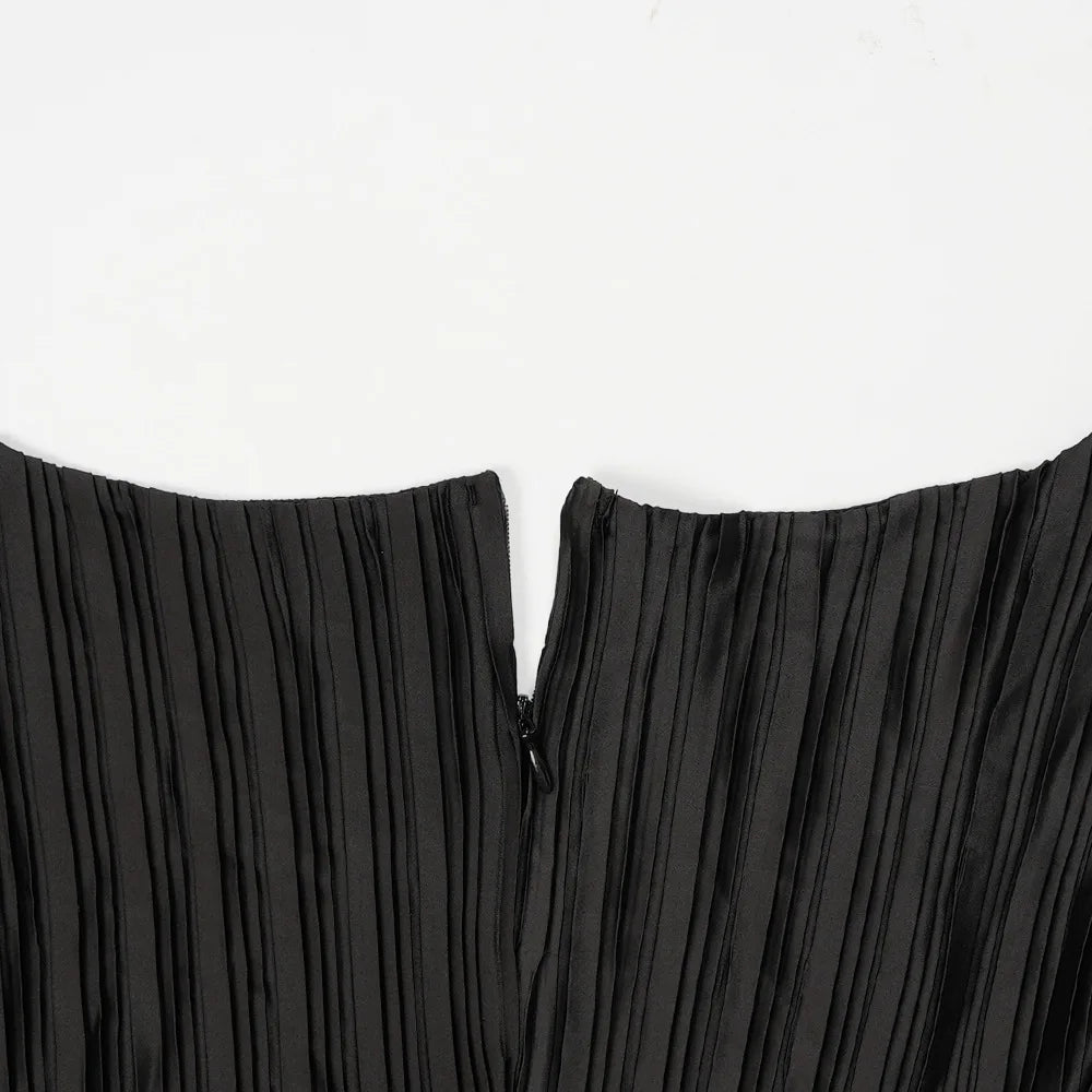 Elegant Puff Sleeve Bodycon Dress for Women
