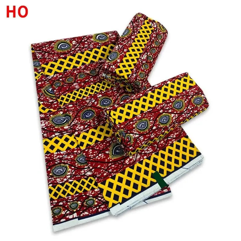 Print Guaranteed Veritable Ankara African Real Wax Fabric Soft Pagne for Dress New Arrival High Quality Original 100% Cotton