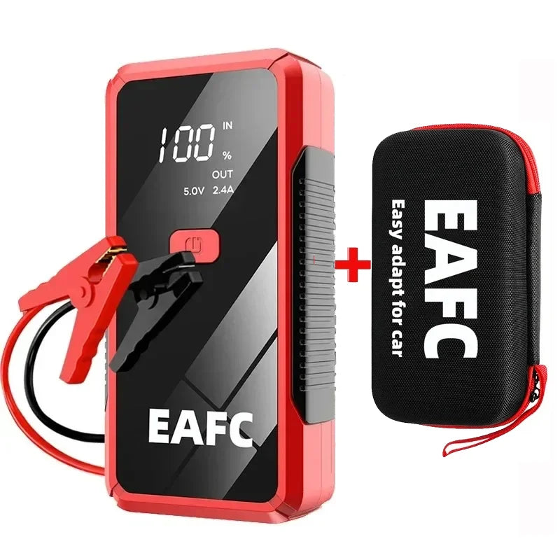 EAFC 12V Car Jump Start 600A-2000A Car Battery Starter Booster Auto Starting Device Emergency Start Portable Power Bank