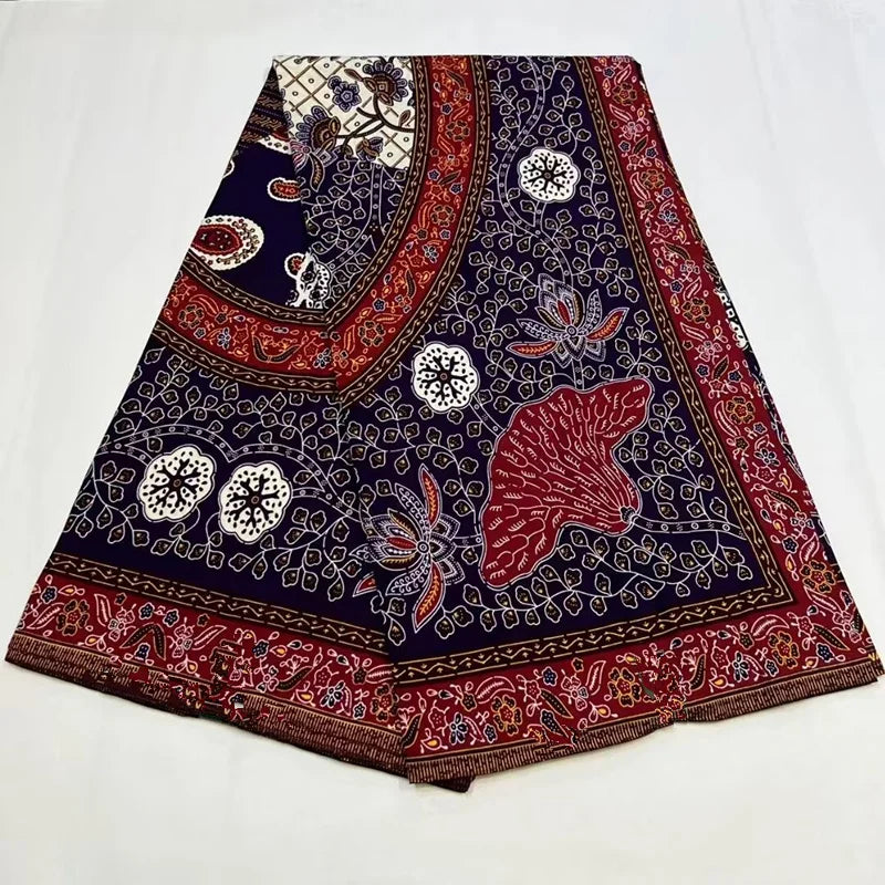 Print Guaranteed Veritable Ankara African Real Wax Fabric Soft Pagne for Dress New Arrival High Quality Original 100% Cotton