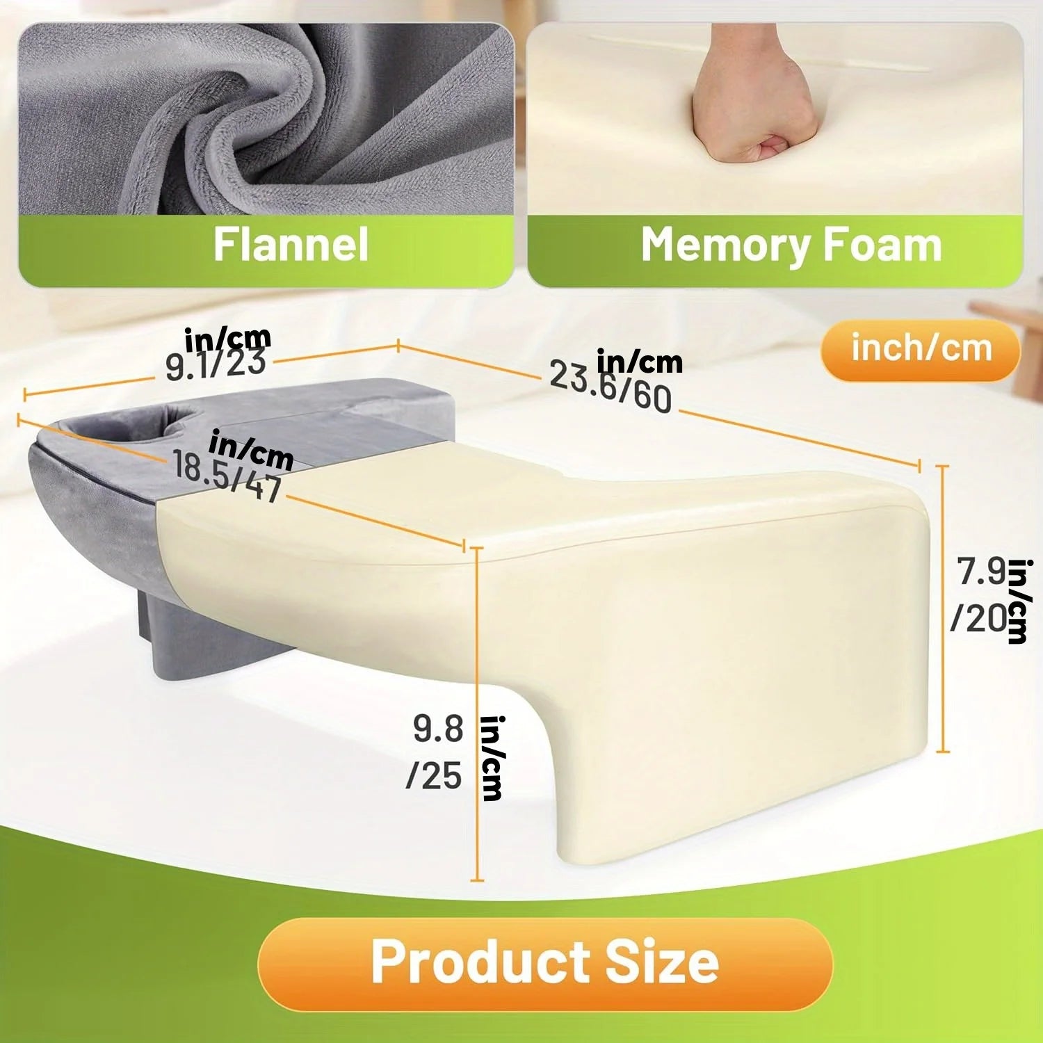 Reading Pillow for Gaming Memory Foam Lap Desk