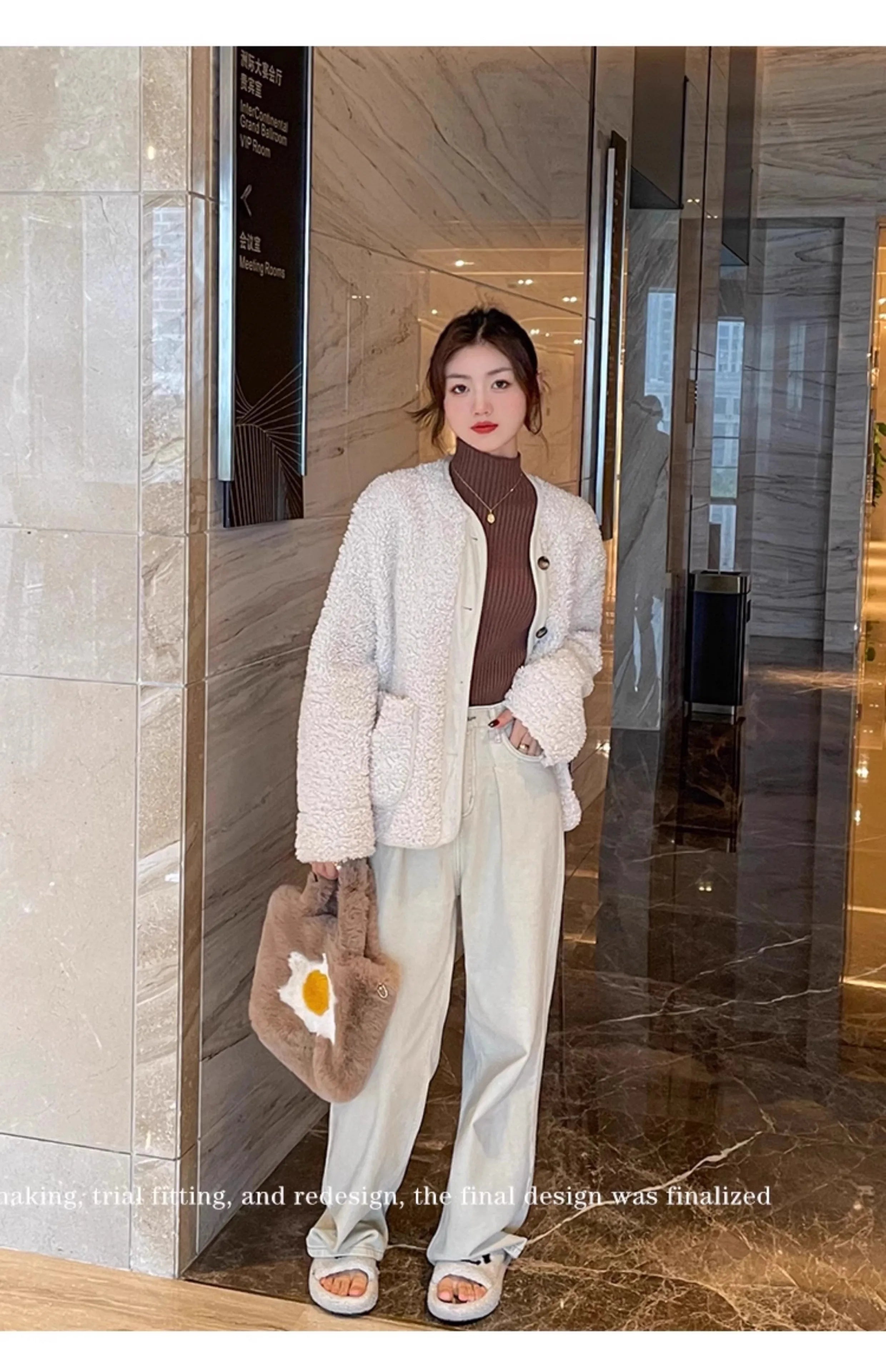 Chic Women’s Turtleneck Knit Sweater – Autumn Winter Slim Pullover