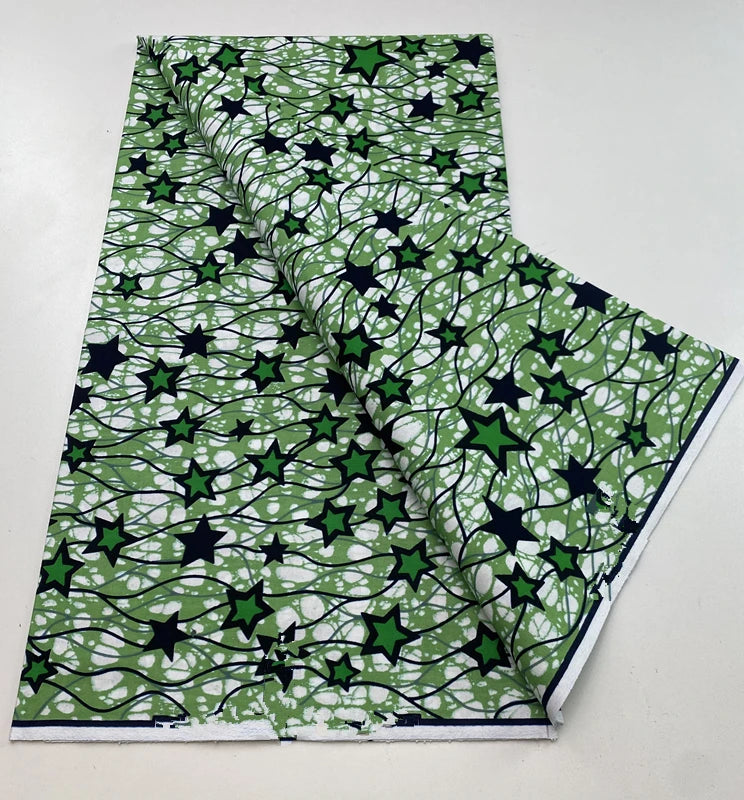 100% Cotton Batik Nigeria Women Style Ankara Wax Fabric Soft Pagne 2025 New Guaranteed Veritable African Real Wax Prints Fabric