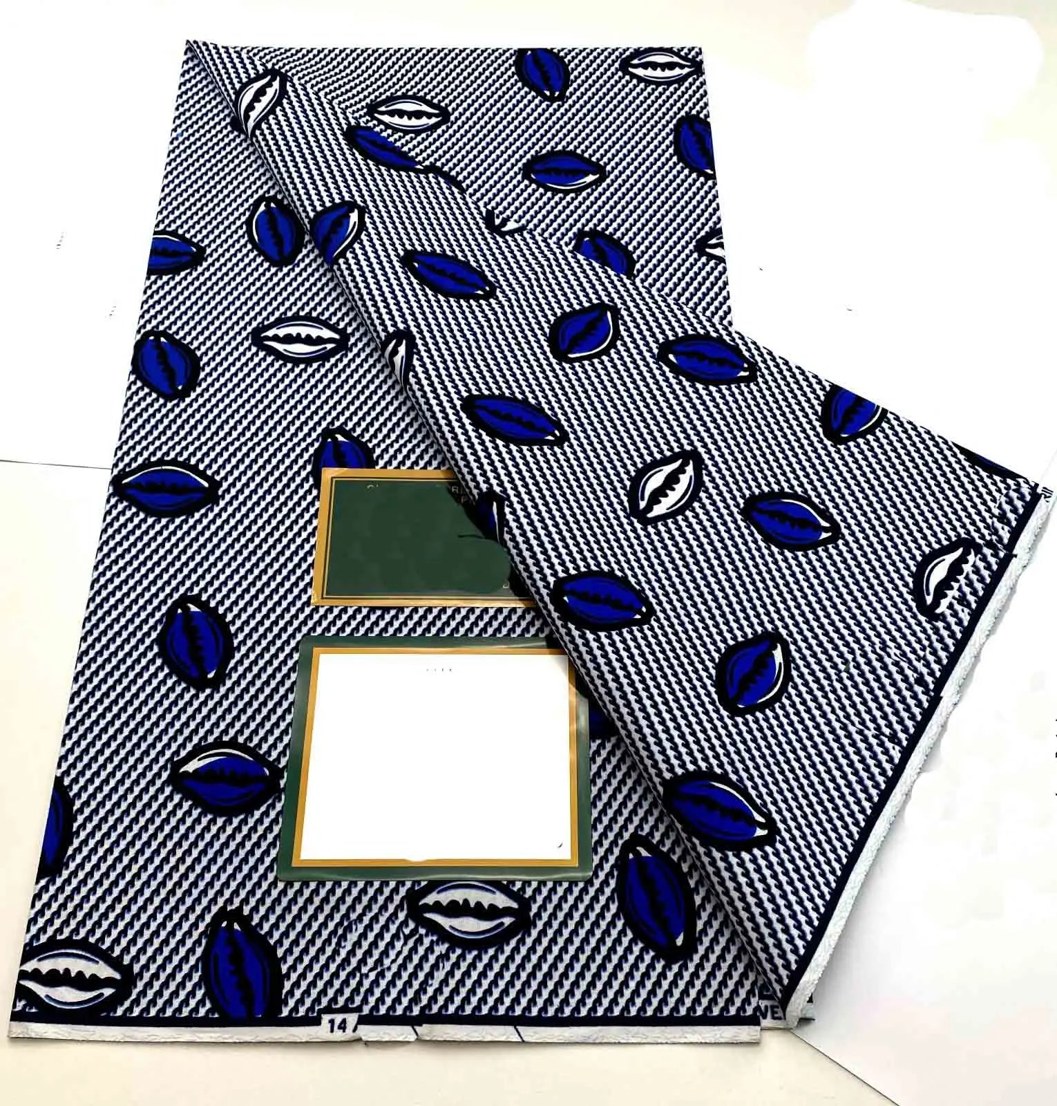 100% Cotton Batik Nigeria Women Style Ankara Wax Fabric Soft Pagne 2025 New Guaranteed Veritable African Real Wax Prints Fabric