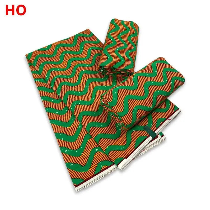 Print Guaranteed Veritable Ankara African Real Wax Fabric Soft Pagne for Dress New Arrival High Quality Original 100% Cotton
