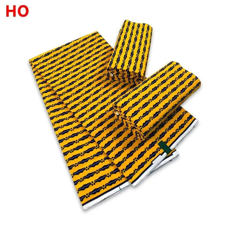 Print Guaranteed Veritable Ankara African Real Wax Fabric Soft Pagne for Dress New Arrival High Quality Original 100% Cotton