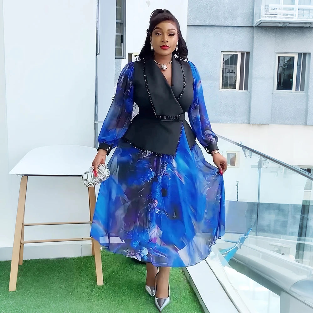 Plus Size African Dashiki Dress