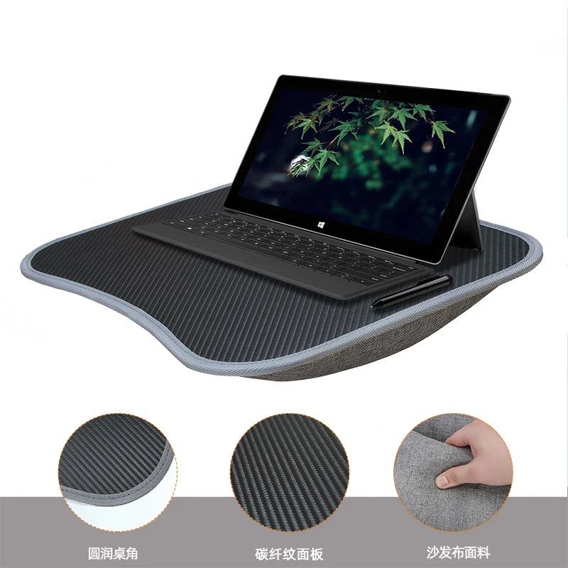 Multifunctional Laptop Desk with Cushion