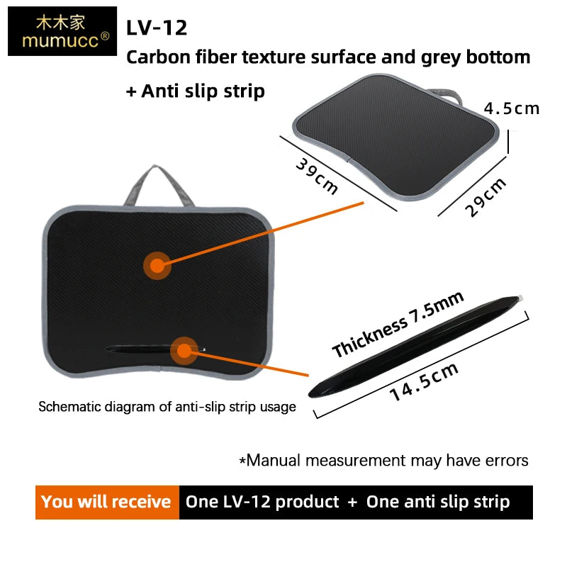 Multifunctional Laptop Desk with Cushion