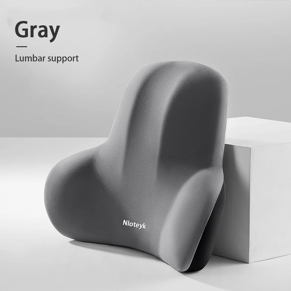Crisluvᵀᴹ Memory Foam Car Neck Pillow – Headrest & Back Support
