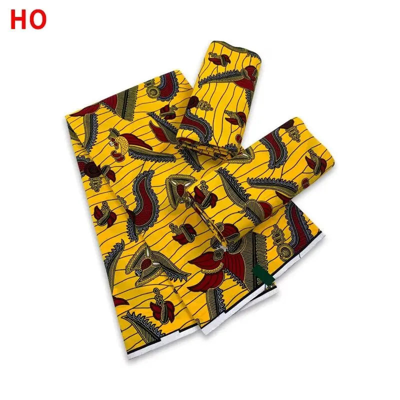 Print Guaranteed Veritable Ankara African Real Wax Fabric Soft Pagne for Dress New Arrival High Quality Original 100% Cotton