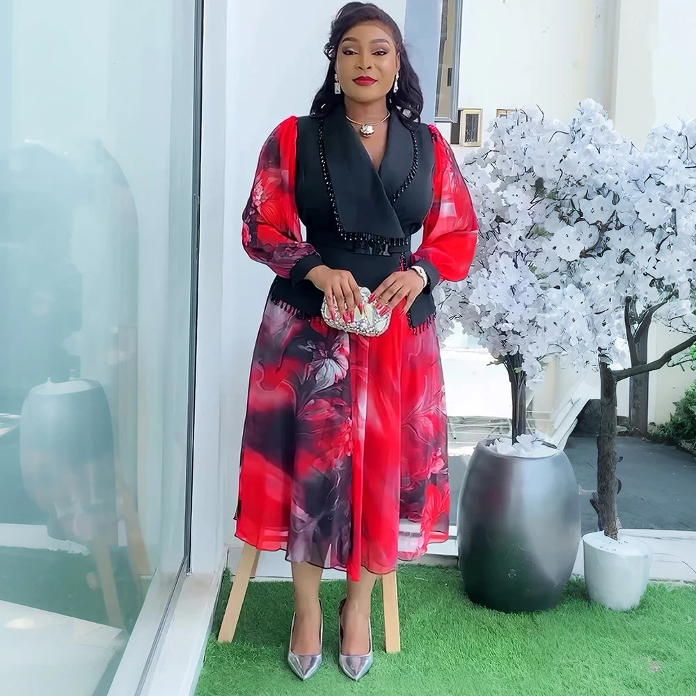 Plus Size African Dashiki Dress