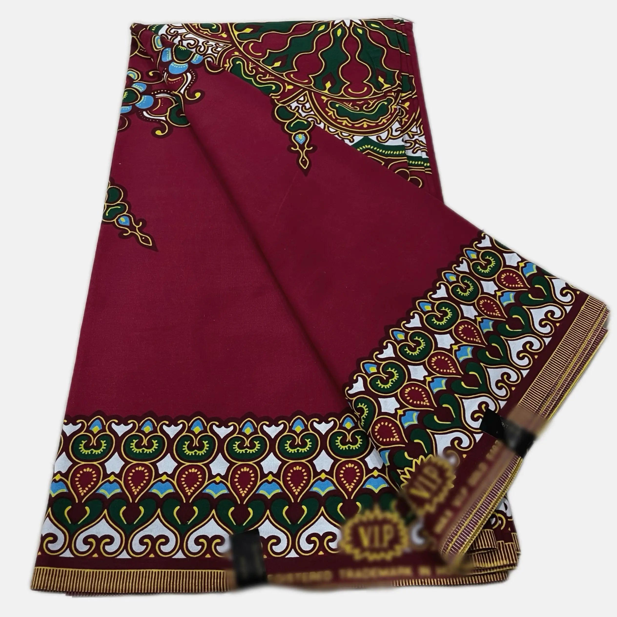 Popular Ankara Wax Fabric High Quality African Wax Print 100% Cotton Soft Pagne for Dresses Nepal