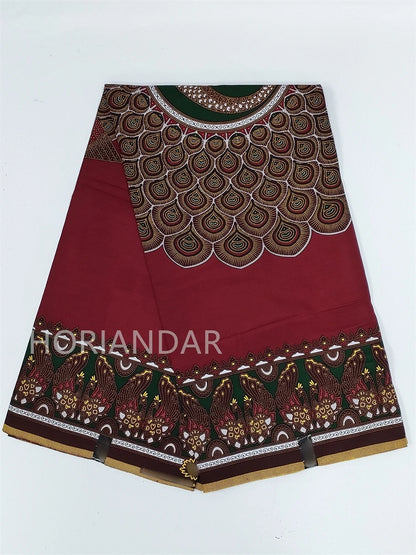Veritable Dutch Hollandais Fabric Quality Printed Guaranteed Original African Fabric for Dress 100% Cotton Real Wax
