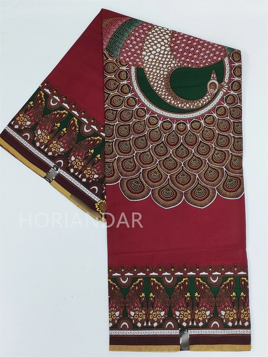 Veritable Dutch Hollandais Fabric Quality Printed Guaranteed Original African Fabric for Dress 100% Cotton Real Wax