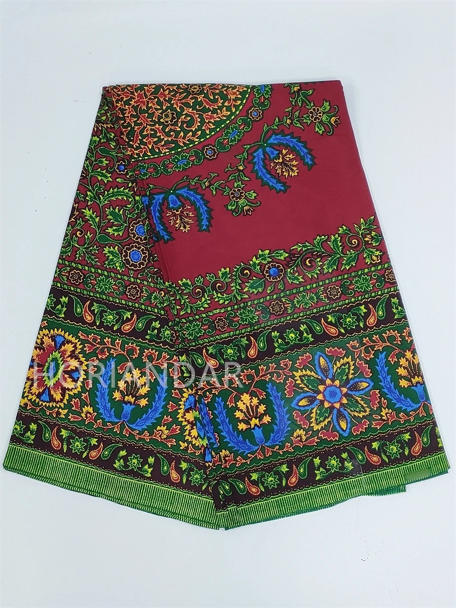 Veritable Dutch Hollandais Fabric Quality Printed Guaranteed Original African Fabric for Dress 100% Cotton Real Wax