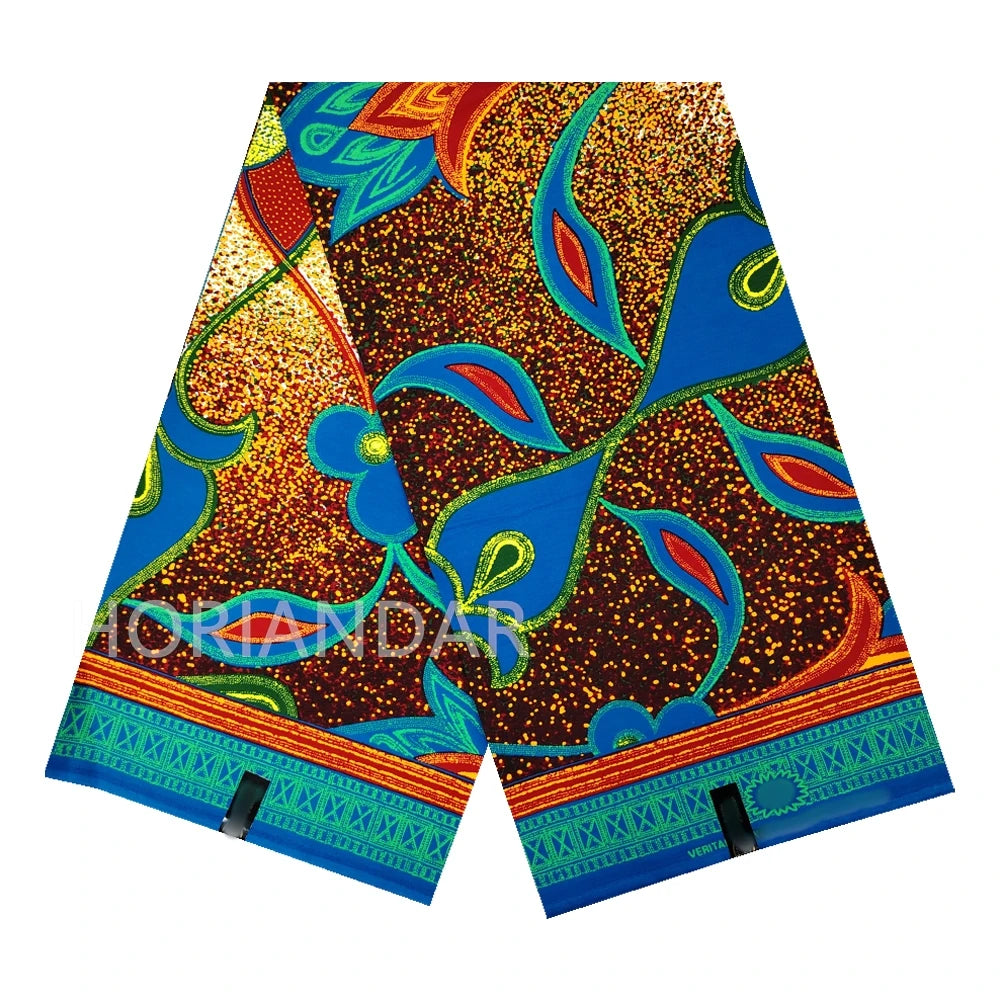 Veritable Dutch Hollandais Fabric Quality Printed Guaranteed Original African Fabric for Dress 100% Cotton Real Wax