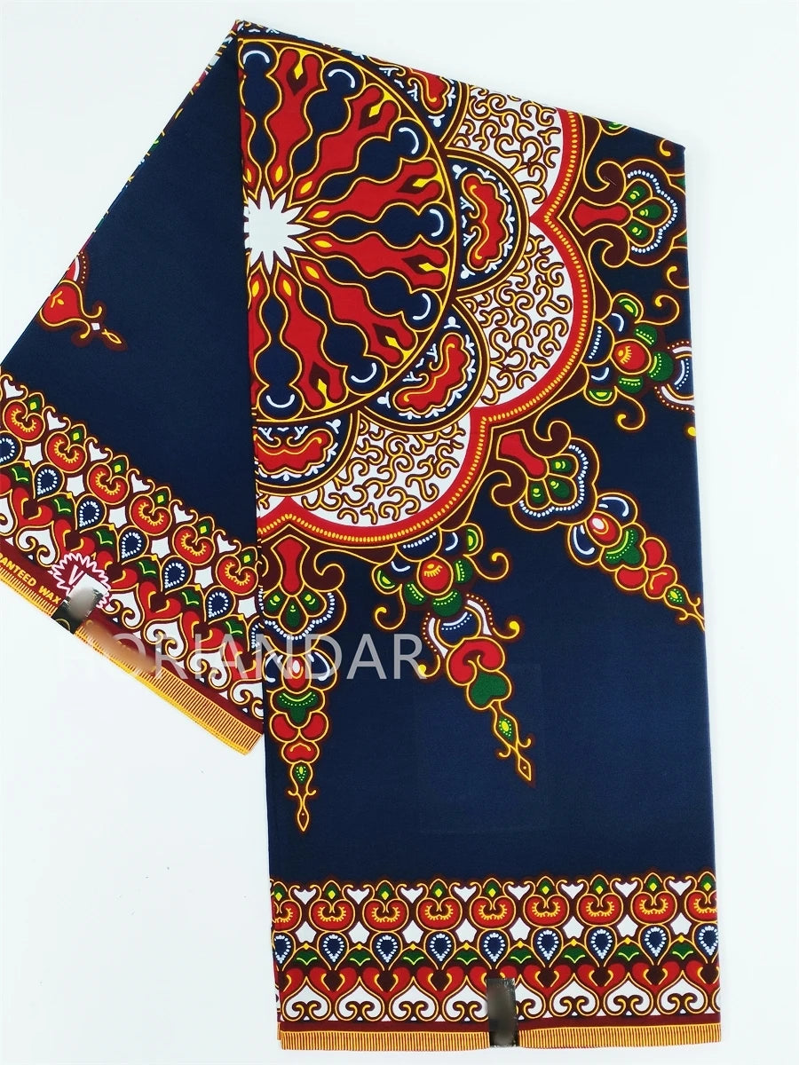 Veritable Dutch Hollandais Fabric Quality Printed Guaranteed Original African Fabric for Dress 100% Cotton Real Wax