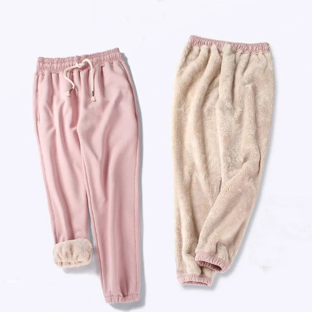 Crisluvᵀᴹ Women’s Plus Size Winter Fleece Leggings – Thick Warm Casual Pants