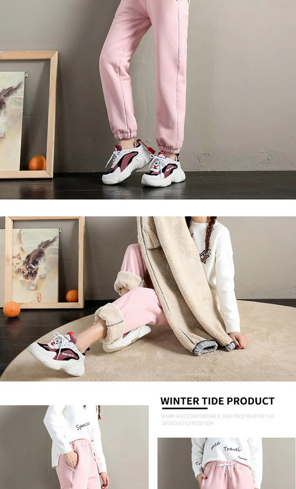 Crisluvᵀᴹ Women’s Plus Size Winter Fleece Leggings – Thick Warm Casual Pants
