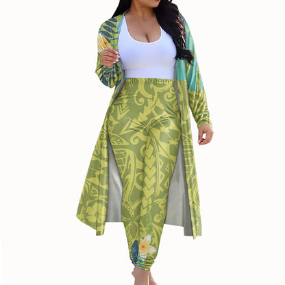 Women 2 Piece Tassel Outfit Set