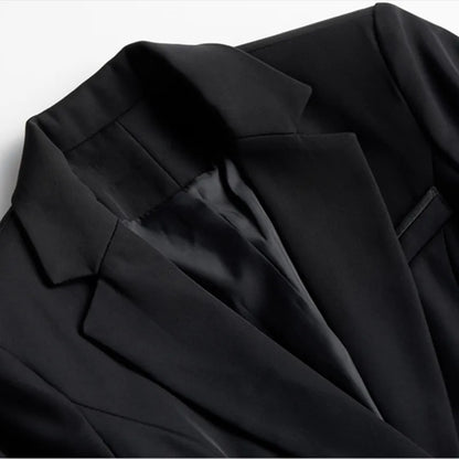 Crisluvᵀᴹ Women’s Elegant Office Blazer – Formal Work Jacket Outerwear