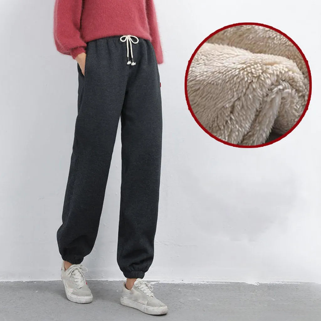 Crisluvᵀᴹ Women’s Plus Size Winter Fleece Leggings – Thick Warm Casual Pants
