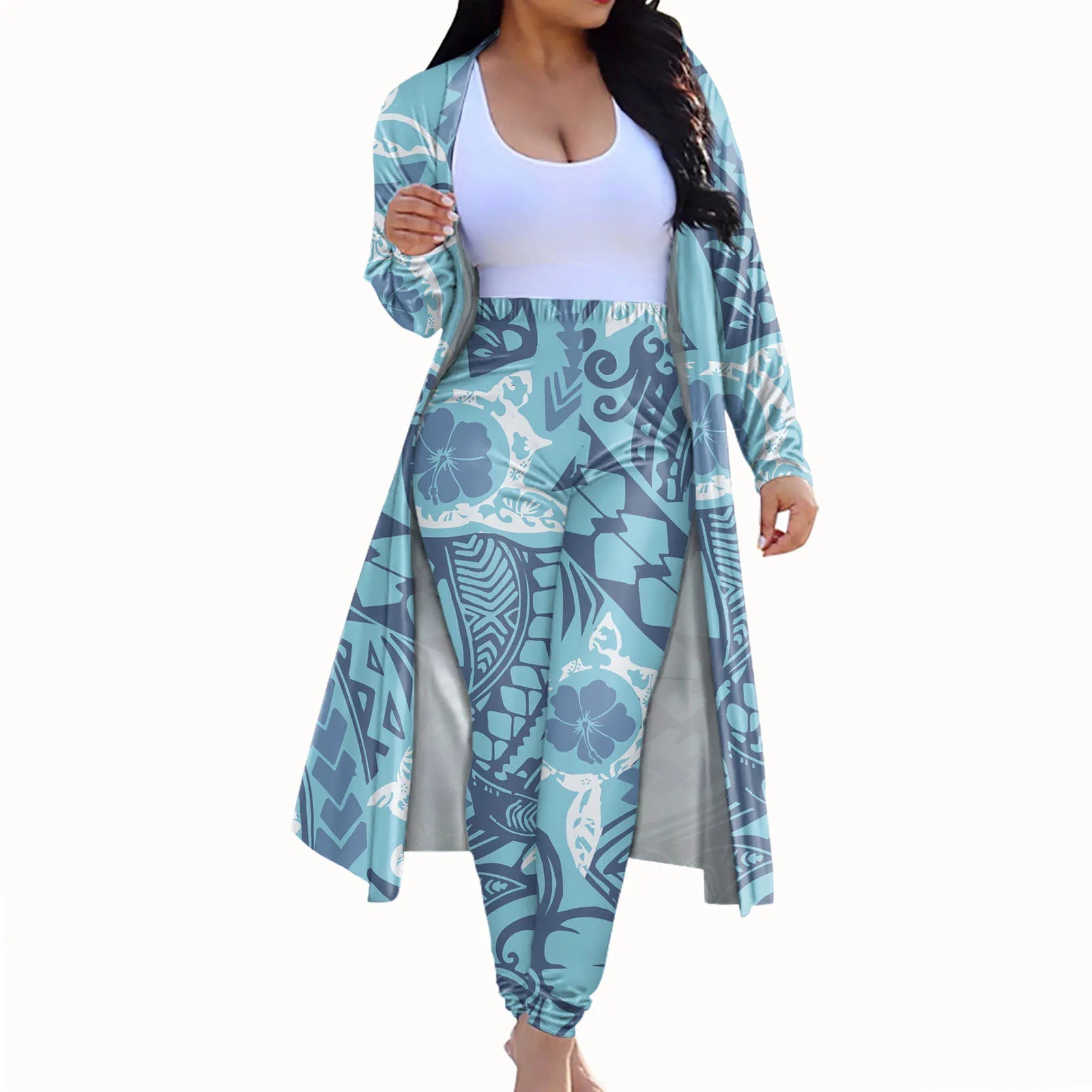 Women 2 Piece Tassel Outfit Set