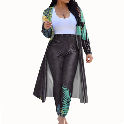 Women 2 Piece Tassel Outfit Set