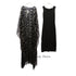 African Sequin Chiffon Maxi Dress Plus Size