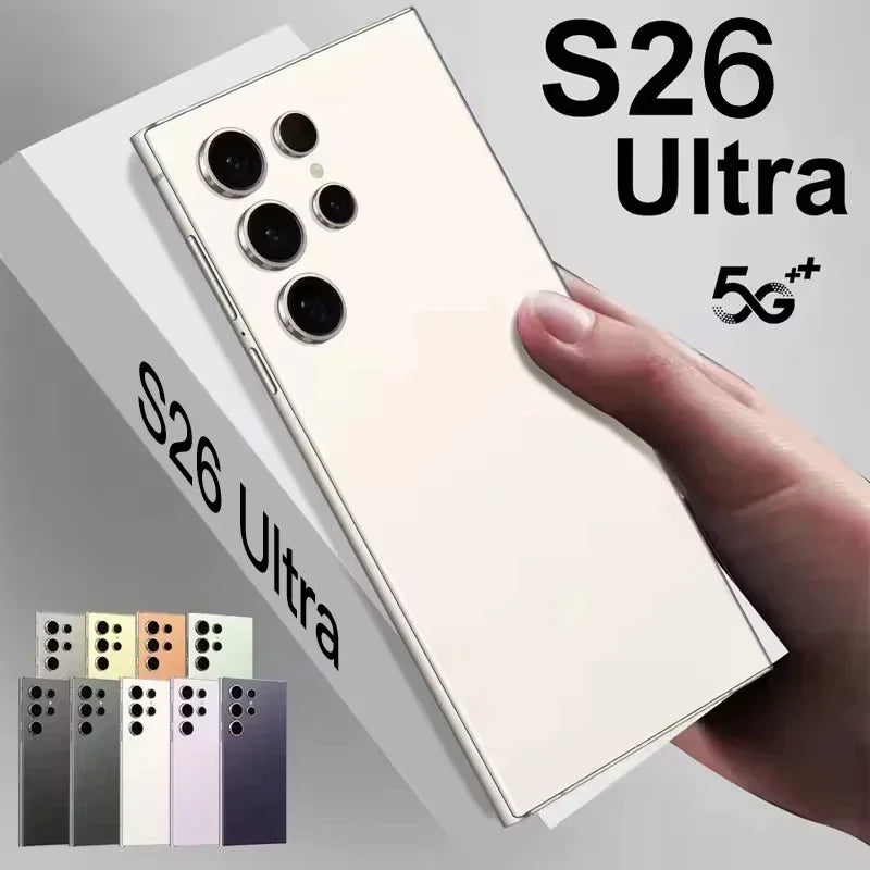 2025 HOT S26 Ultra 5G 22GB 2TB original intelligent 5G dual card dual standby Android 14 system global version 8000mAh battery