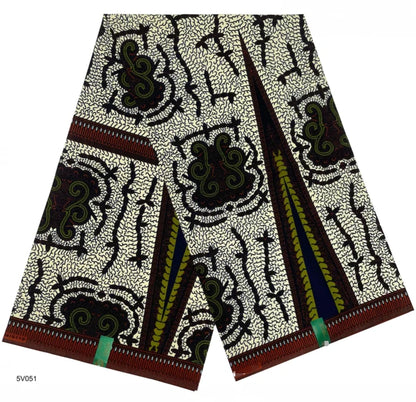 Latest Style Ankara Wax Print Fabric High Quality African Wax  Fabric 100% Cotton Soft African Guaranteed Veritable Real Wax
