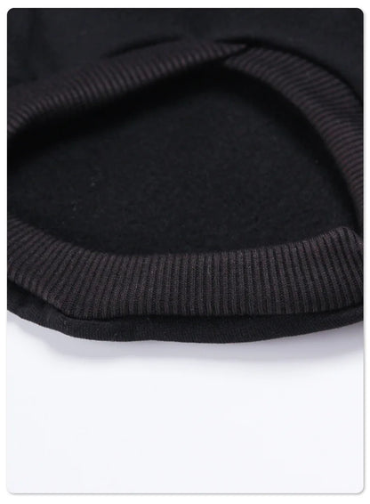 Dog Hoodie Dog Clothes for Boys Sweaters with Hat Leash Hole Pet Winter Clothes Warm Hoodies  Sweater for Small Dogs Chihuahua