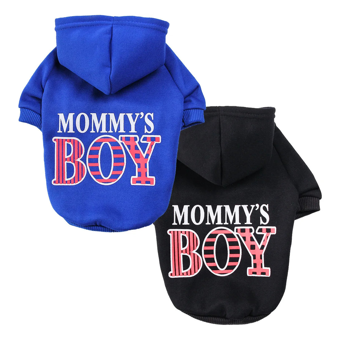 Dog Hoodie Dog Clothes for Boys Sweaters with Hat Leash Hole Pet Winter Clothes Warm Hoodies  Sweater for Small Dogs Chihuahua
